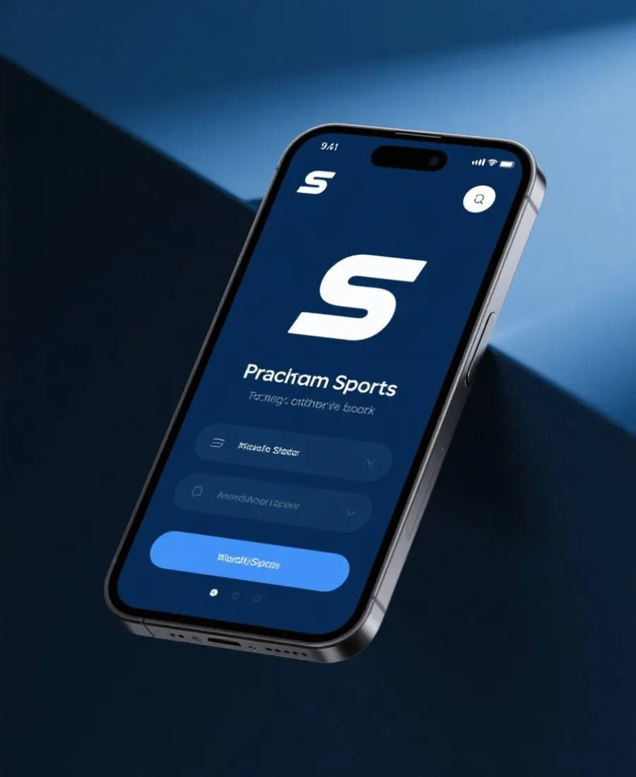 电子足球APP移动端界面示意